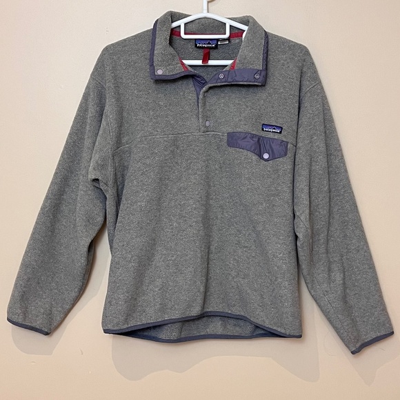 Patagonia Other - Patagonia Vintage Synchilla Snap-T Fleece Pullover Shirt - Men's Size M - Green